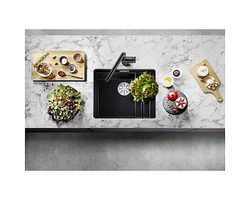 Приобрести Кухонная мойка Blanco Etagon 500-U InFino жасмин 522232 в магазине сантехники Santeh-Crystal.ru