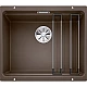 Приобрести Кухонная мойка Blanco Etagon 500-U InFino кофе 522236 в магазине сантехники Santeh-Crystal.ru