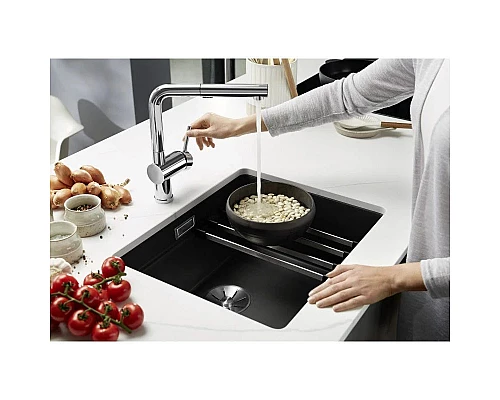 Приобрести Кухонная мойка Blanco Etagon 500-U InFino кофе 522236 в магазине сантехники Santeh-Crystal.ru