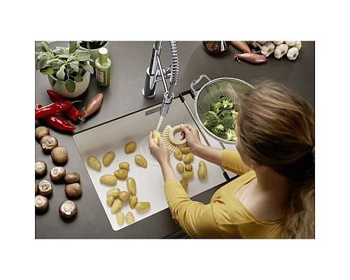 Заказать Кухонная мойка Blanco Subline 700-U InFino черный 526001 в магазине сантехники Santeh-Crystal.ru