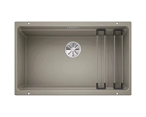 Приобрести Кухонная мойка Blanco Etagon 700-U InFino серый беж 525174 в магазине сантехники Santeh-Crystal.ru