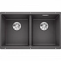 Кухонная мойка Blanco Subline 350/350-U InFino темная скала 523575
