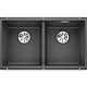 Заказать Кухонная мойка Blanco Subline 350/350-U InFino темная скала 523575 в магазине сантехники Santeh-Crystal.ru