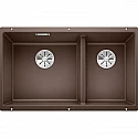 Кухонная мойка Blanco Subline 430/270-U InFino кофе 523160