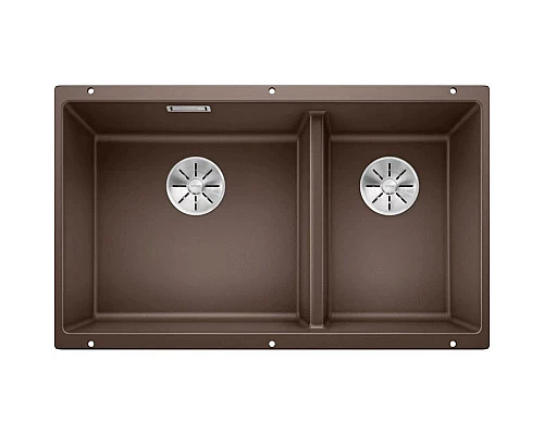 Купить Кухонная мойка Blanco Subline 430/270-U InFino кофе 523160 в магазине сантехники Santeh-Crystal.ru