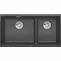 Кухонная мойка Blanco Subline 480/320-U InFino темная скала 523585