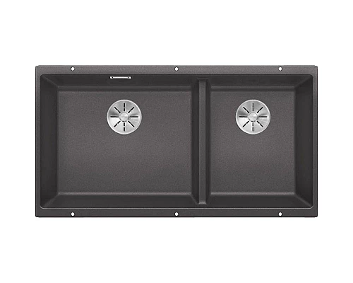 Заказать Кухонная мойка Blanco Subline 480/320-U InFino темная скала 523585 в магазине сантехники Santeh-Crystal.ru