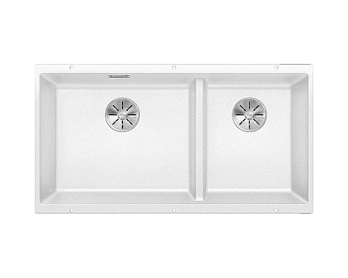 Приобрести Кухонная мойка Blanco Subline 480/320-U InFino белый 523588 в магазине сантехники Santeh-Crystal.ru