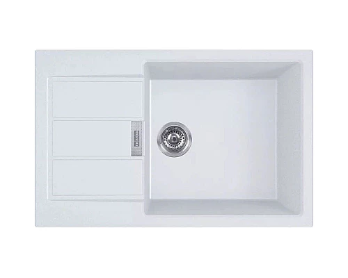 Приобрести Кухонная мойка Tectonite Franke Sirius S2D 611-78 XL/500 белый 143.0618.384 в магазине сантехники Santeh-Crystal.ru