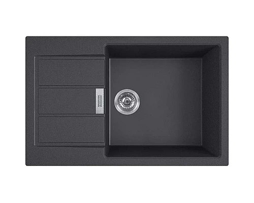 Приобрести Кухонная мойка Tectonite Franke Sirius S2D 611-78 XL/500 оникс 143.0618.382 в магазине сантехники Santeh-Crystal.ru