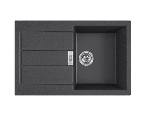 Заказать Кухонная мойка Tectonite Franke Sirius S2D 611-78 оникс 143.0618.368 в магазине сантехники Santeh-Crystal.ru