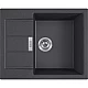 Купить Кухонная мойка Tectonite Franke Sirius S2D 611-62/500 оникс 143.0628.366 в магазине сантехники Santeh-Crystal.ru