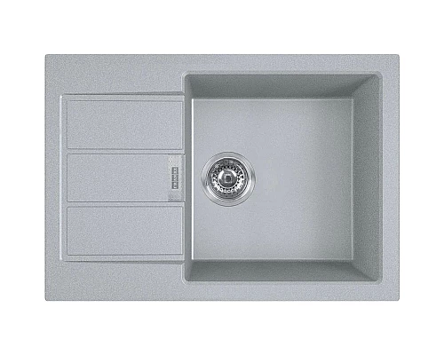 Приобрести Кухонная мойка Tectonite Franke Sirius S2D 611-62/435 серый 143.0628.362 в магазине сантехники Santeh-Crystal.ru