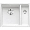 Кухонная мойка Blanco Subline 350/150-U InFino глянцевый белый 523741 Кухонная мойка Blanco Subline 350/150-U InFino глянцевый белый 523741