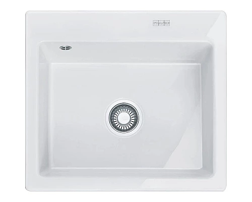 Заказать Кухонная мойка Franke Mythos MTK 610-58 белый 124.0335.706 в магазине сантехники Santeh-Crystal.ru