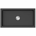 Кухонная мойка Natceramic Omoikiri Mikura 76-BL черный 4997075 Кухонная мойка Natceramic Omoikiri Mikura 76-BL черный 4997075