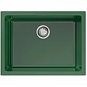 Кухонная мойка Natceramic Omoikiri Okinoshima 61-U/I-RG Glossy royal green 4911263