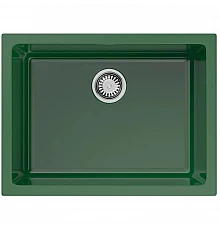 Кухонная мойка Natceramic Omoikiri Okinoshima 61-U/I-RG Glossy royal green 4911263