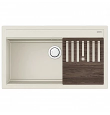 Кухонная мойка Artceramic Omoikiri Kitagawa 86-LB-WH белый 4993795