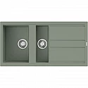 Кухонная мойка Artceramic Omoikiri Kitagawa 100-2-WG wind green 4993252