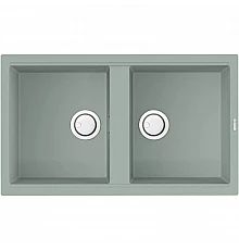 Кухонная мойка Artceramic Omoikiri Kitagawa 86-2-WG wind green 4993731