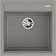 Купить Кухонная мойка Artceramic Omoikiri Kitagawa 51-GR ленинградский серый 4993830 в магазине сантехники Santeh-Crystal.ru