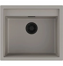 Кухонная мойка Artceramic Omoikiri Sintesi 57-GR ленинградский серый 4997144