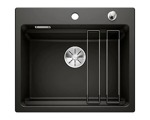 Заказать Кухонная мойка Blanco Etagon 6 InFino черный 525162 в магазине сантехники Santeh-Crystal.ru