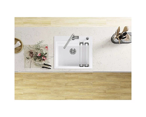 Заказать Кухонная мойка Blanco Etagon 6 InFino черный 525162 в магазине сантехники Santeh-Crystal.ru
