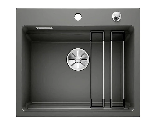 Заказать Кухонная мойка Blanco Etagon 6 InFino базальт 525161 в магазине сантехники Santeh-Crystal.ru