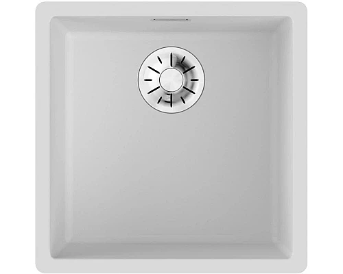 Приобрести Кухонная мойка Artceramic Omoikiri Yamakawa 45-Integra-WH белый 4997253 в магазине сантехники Santeh-Crystal.ru