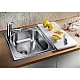 Приобрести Кухонная мойка Blanco Tipo 45 C матовая сталь 516611 в магазине сантехники Santeh-Crystal.ru