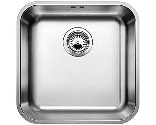 Заказать Кухонная мойка Blanco Supra 400-U полированная сталь 518202 в магазине сантехники Santeh-Crystal.ru
