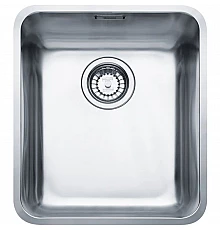 Кухонная мойка Franke Kubus KBX 110-34 полированная сталь 122.0036.606