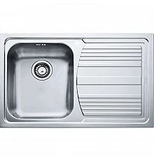 Кухонная мойка Franke Logika LLX 611 декоративная сталь 101.0086.232