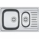 Кухонная мойка Franke Polar PXN 651-78 матовая сталь 101.0192.922