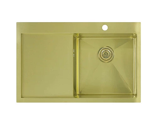 Приобрести Кухонная мойка Seaman Eco Marino SMV-780L-Gold2.A в магазине сантехники Santeh-Crystal.ru