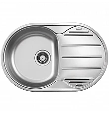 Кухонная мойка Florentina Gloriya декоративная сталь GL.780.500.B.10.D.08