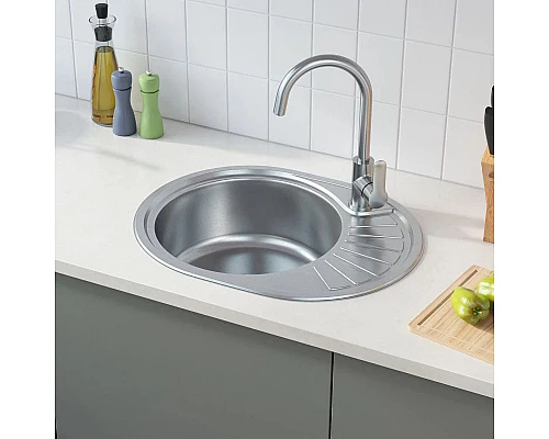 Купить Кухонная мойка шелк IDDIS Suno SUN60SLi77 в магазине сантехники Santeh-Crystal.ru
