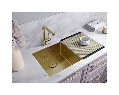 Купить Кухонная мойка Omoikiri Taki 44-U/IF-GB графит 4997017 в магазине сантехники Santeh-Crystal.ru