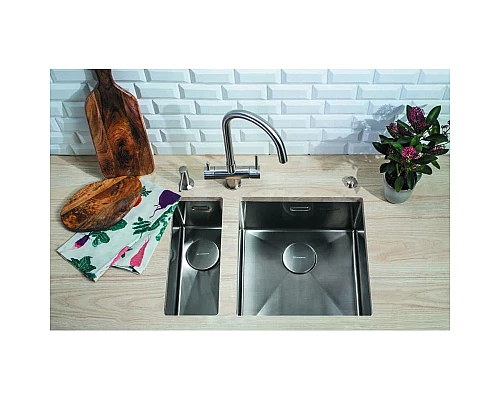 Купить Кухонная мойка Omoikiri Taki 44-U/IF-GB графит 4997017 в магазине сантехники Santeh-Crystal.ru