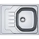 Купить Кухонная мойка Franke Onda Line OLL 611-63 декоративная сталь 101.0607.159 в магазине сантехники Santeh-Crystal.ru