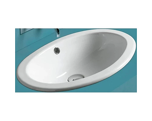 Приобрести Раковина 54,5х42 см Simas Lavabi d'arredo Marine S50P bi в магазине сантехники Santeh-Crystal.ru