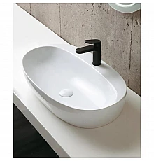 Раковина чаша 60х42 см Azzurra Elegance Circle ECI60Mbix1