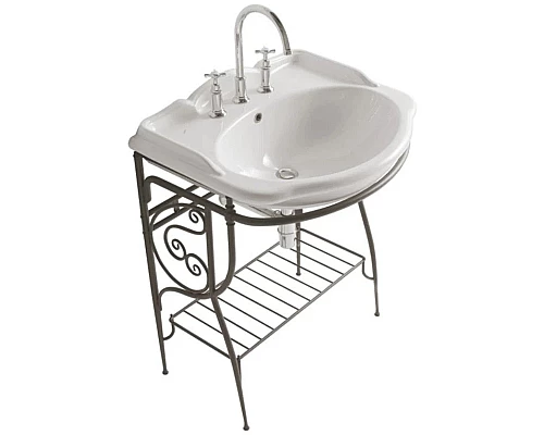 Заказать Раковина 71х58 см с одним отвестием под смеситель Globo Paestum PA006.bix1 в магазине сантехники Santeh-Crystal.ru