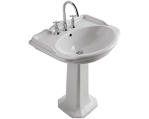 Заказать Раковина 71х58 см с одним отвестием под смеситель Globo Paestum PA006.bix1 в магазине сантехники Santeh-Crystal.ru