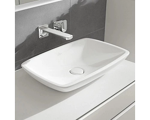 Приобрести Раковина-чаша 58,5x38 см Villeroy & Boch Loop & Friends 51540001 в магазине сантехники Santeh-Crystal.ru