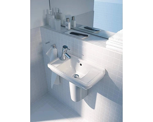 Приобрести Раковина 50х26 см Duravit Starck 3 0751500000 в магазине сантехники Santeh-Crystal.ru