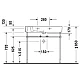 Заказать Раковина 85х49 см Duravit Vero 0329850000 в магазине сантехники Santeh-Crystal.ru