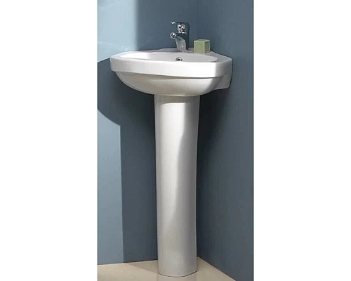 Купить Раковина 45,5х45,5 см Creavit Corner VT14525300 в магазине сантехники Santeh-Crystal.ru